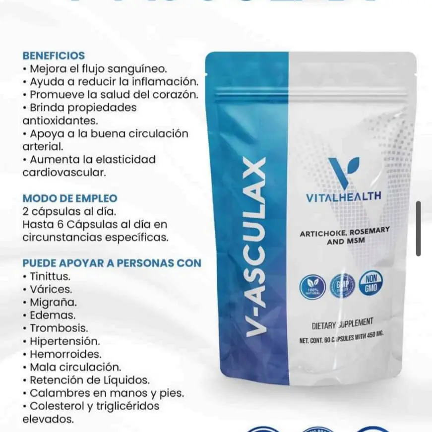 V-ASCULAX Vital Health | Circulación y Piernas Ligeras's photo #1