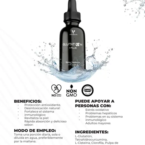 Glutation PLUS VitalHealth El Antioxidante Maestro's photo #1