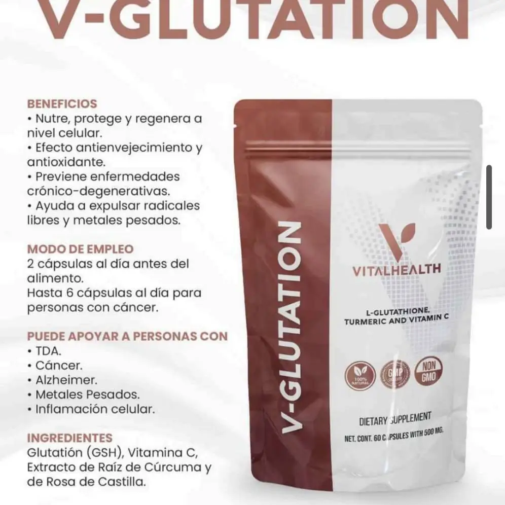 V-GLUTATION VitalH|Antioxidante celular natural's photo #1