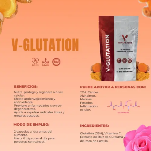 V-GLUTATION VitalH|Antioxidante celular natural's photo #4