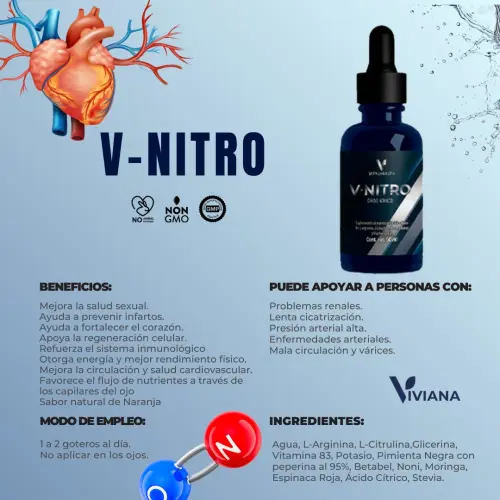 V-Nitro Vital Health|Potencia y Óxido Nítrico Natural's photo #1