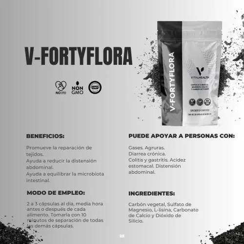 V-FORTYFLORA | Probióticos y Salud Digestiva's photo #1