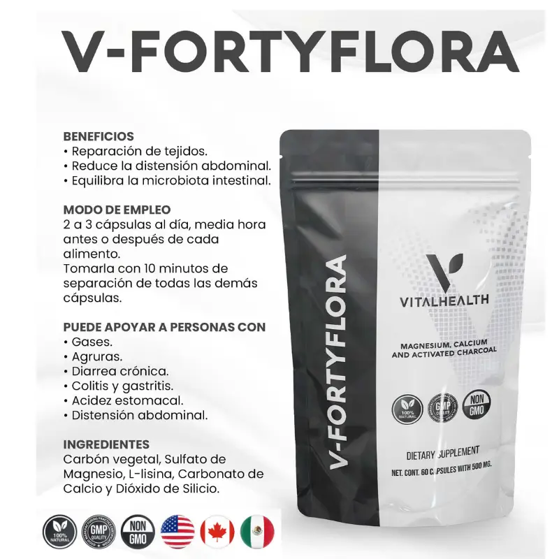 V-FORTYFLORA | Probióticos y Salud Digestiva's photo #1