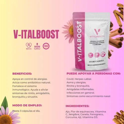 VITALBOOST | Defensas, Rinitis, Asma y Alergias's photo #5