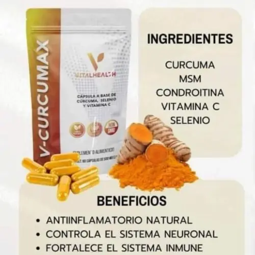 V-CURCUMAX | Articulaciones, defensas y digestión's photo #3